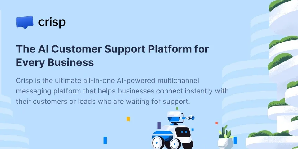Crisp: Live chat and a shared inbox for small teams.