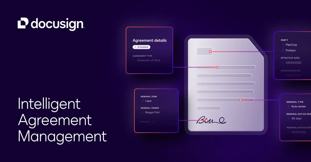 Docusign screenshot