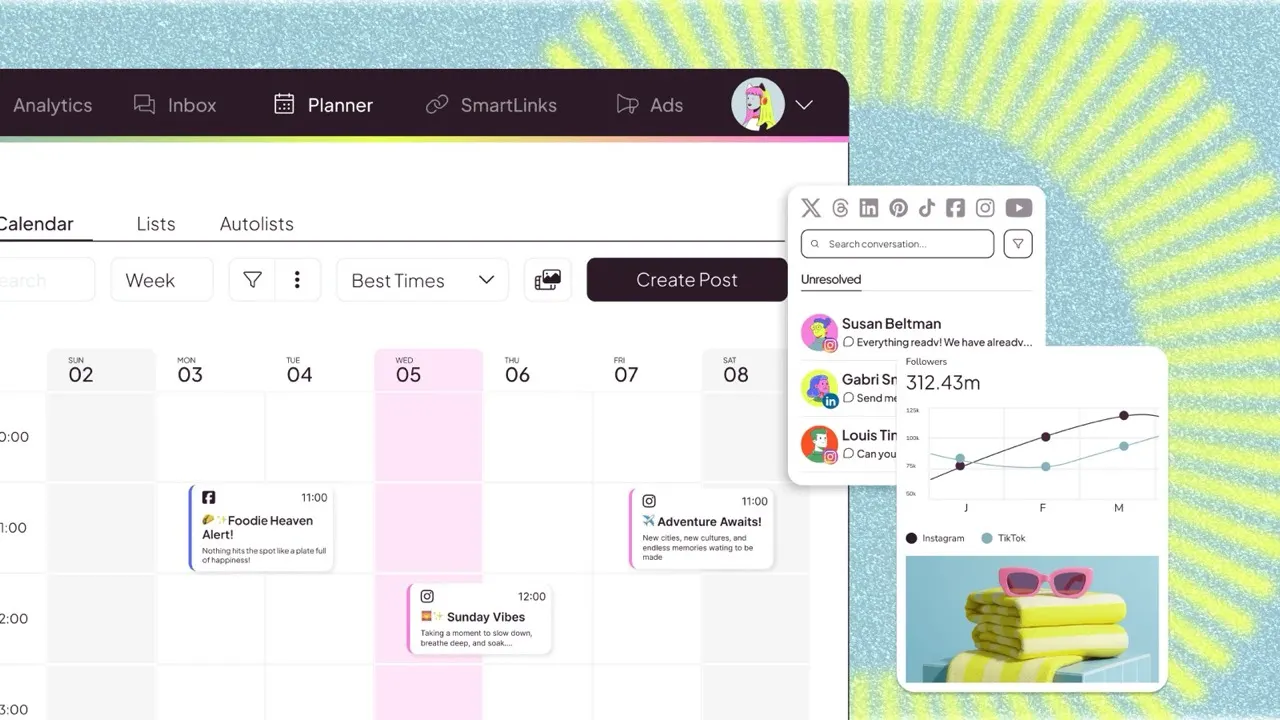 Metricool: Social scheduling and analytics, made in Spain.