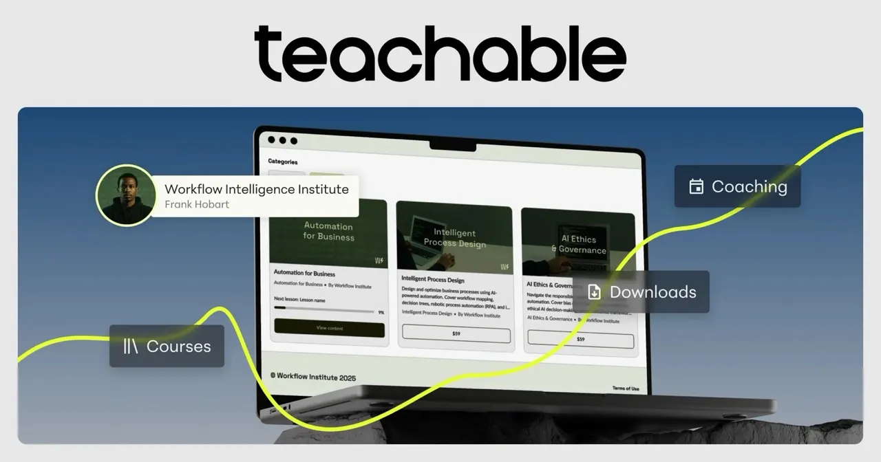 Teachable screenshot